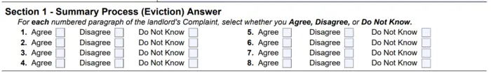 example answer